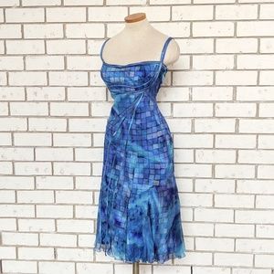 Carlos Miele NEW Abstract Runway Dress EURO 42/8